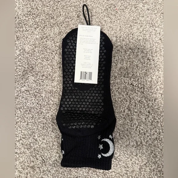 NWT! Lucky Honey Sky Grip Sock - Picture 4 of 5